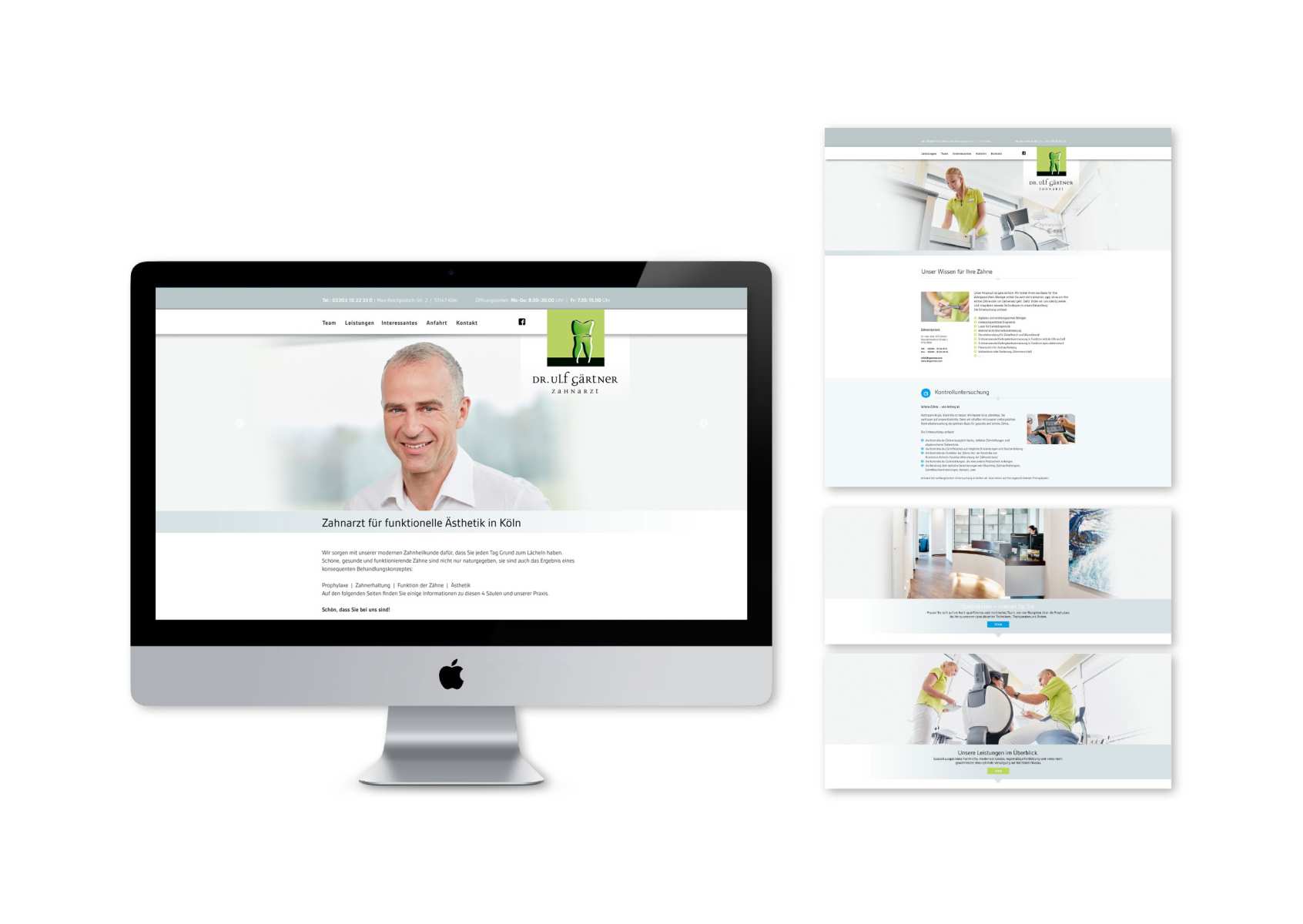 WEBDESIGN für Zahnarztpraxis