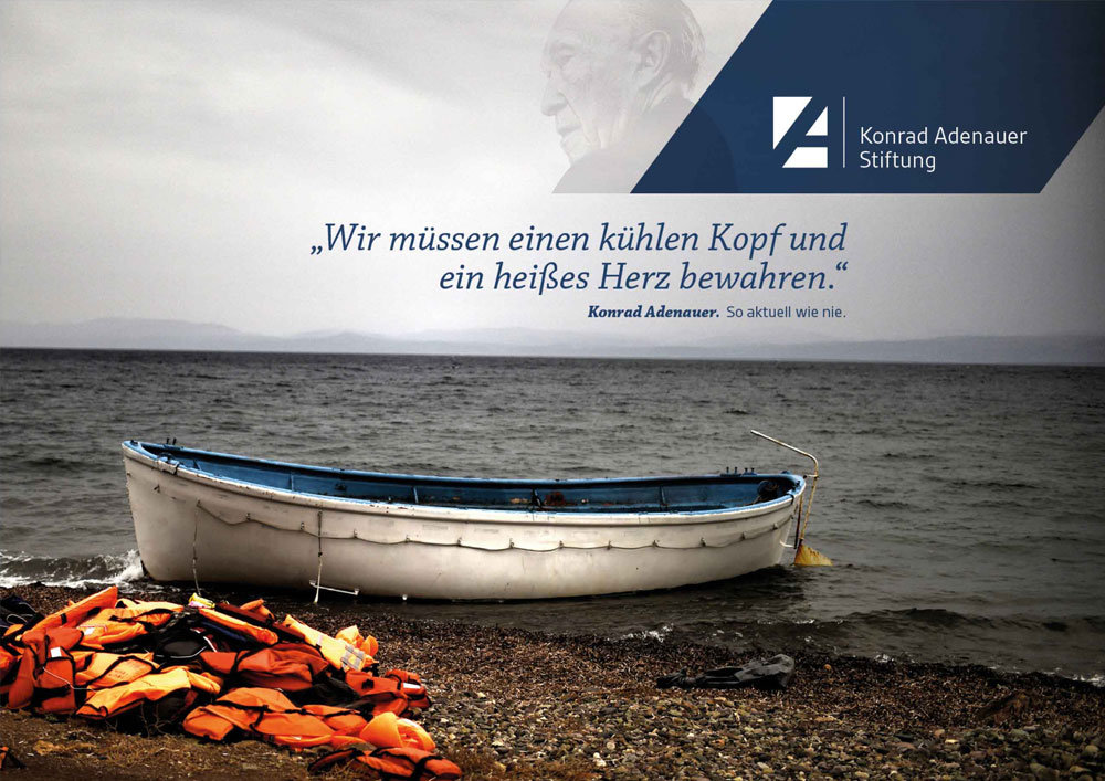 Modernisierung des Logos der Konrad-Adenauer-Stiftung