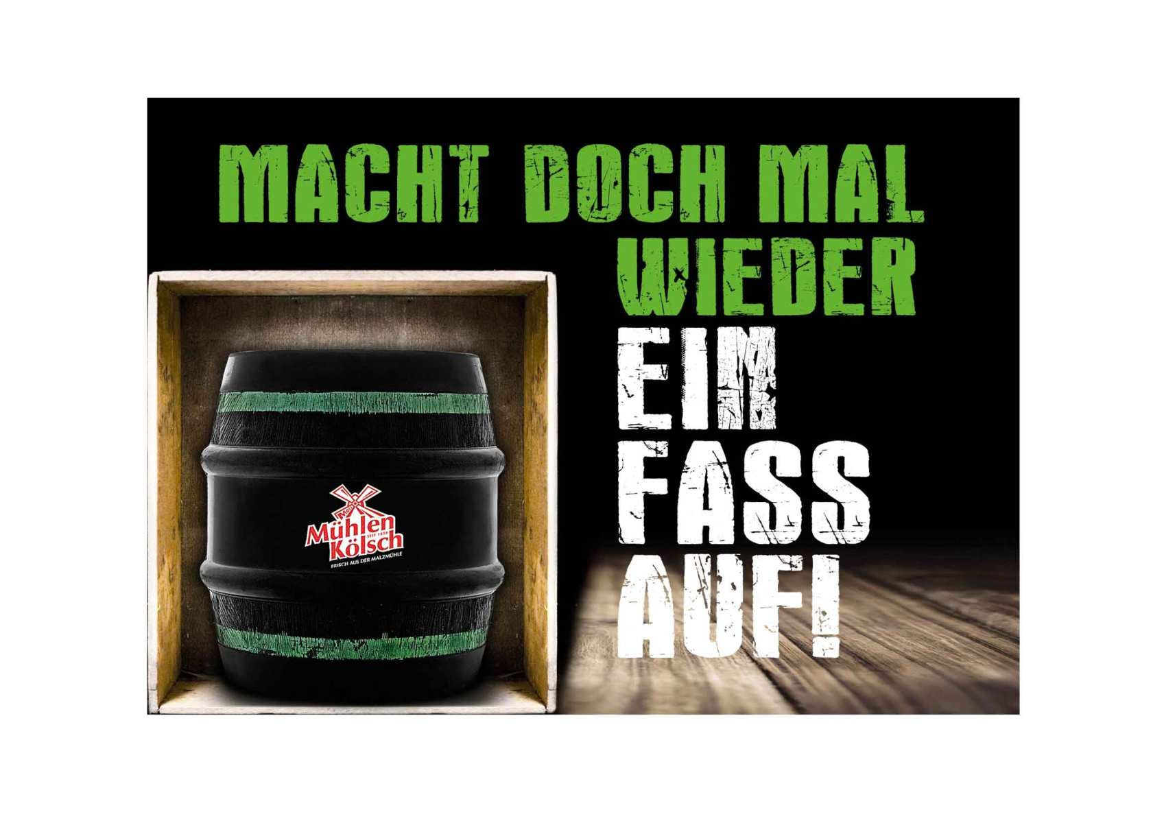 Anzeigenkampagne Mühlen Kölsch