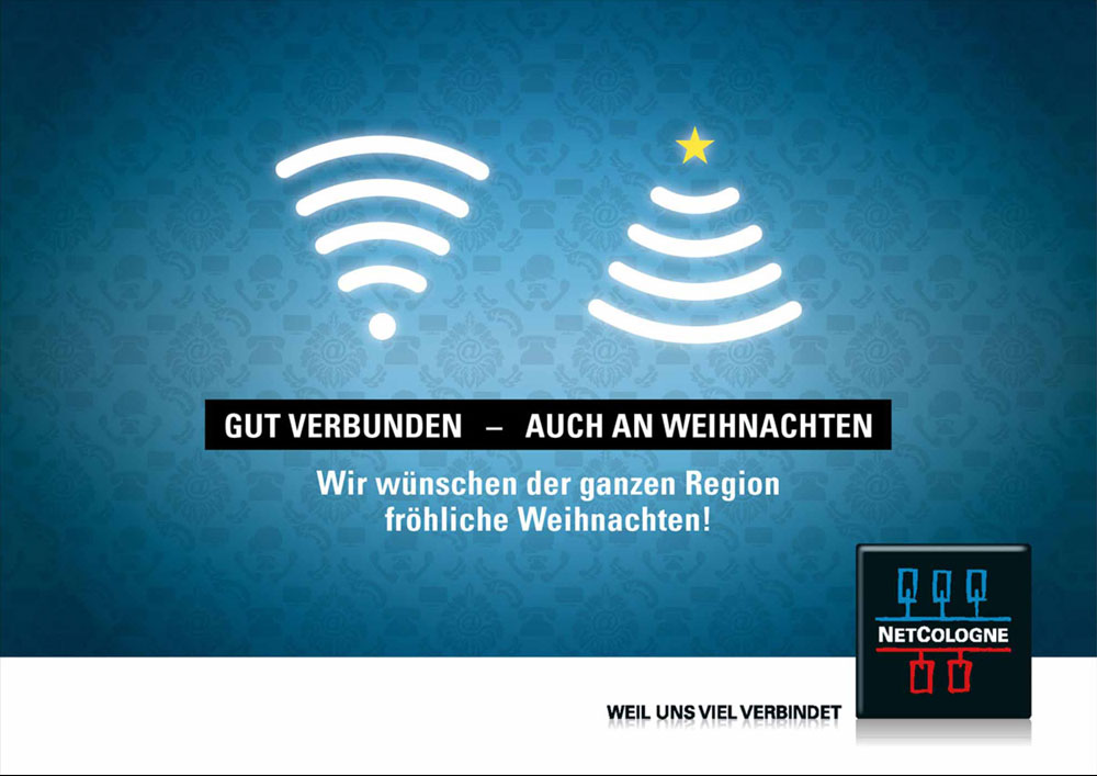 IMAGE-WEIHNACHTS-MOTIV für NetCologne